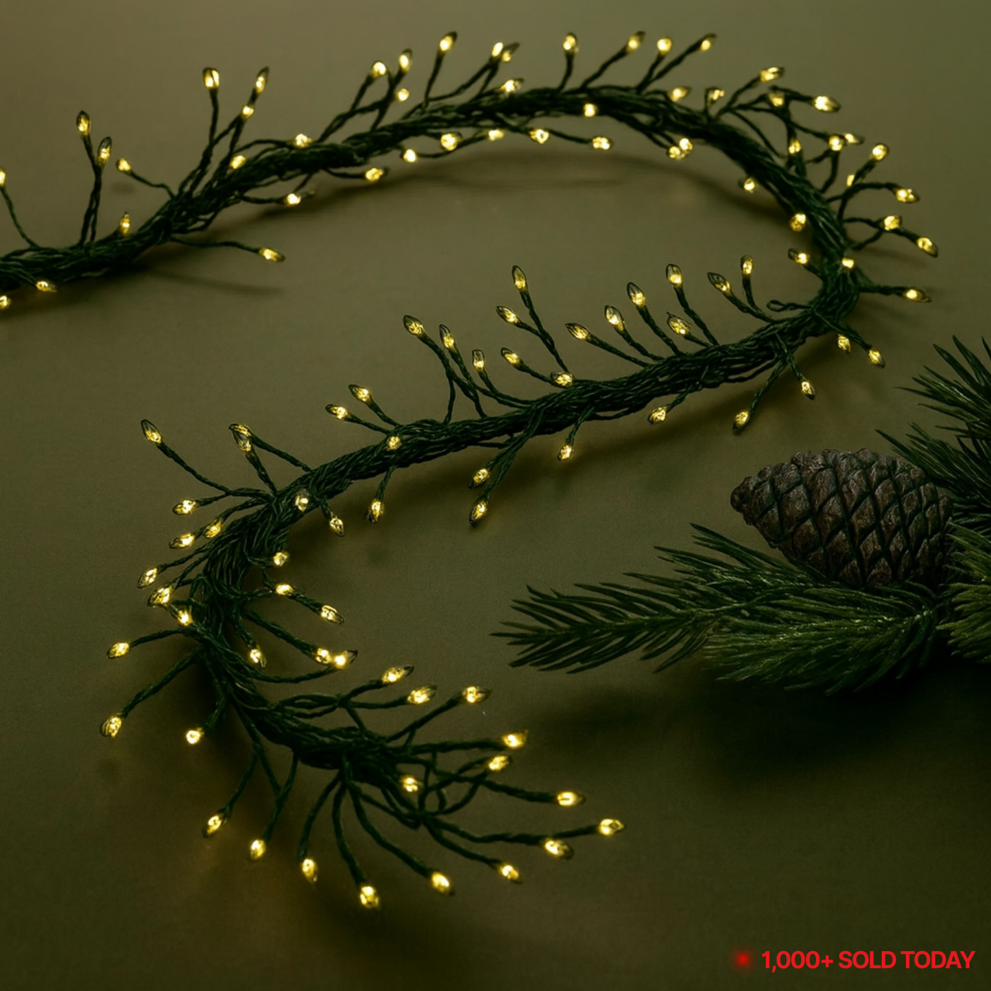 Velisse Noël Clustered Twinkle Lights